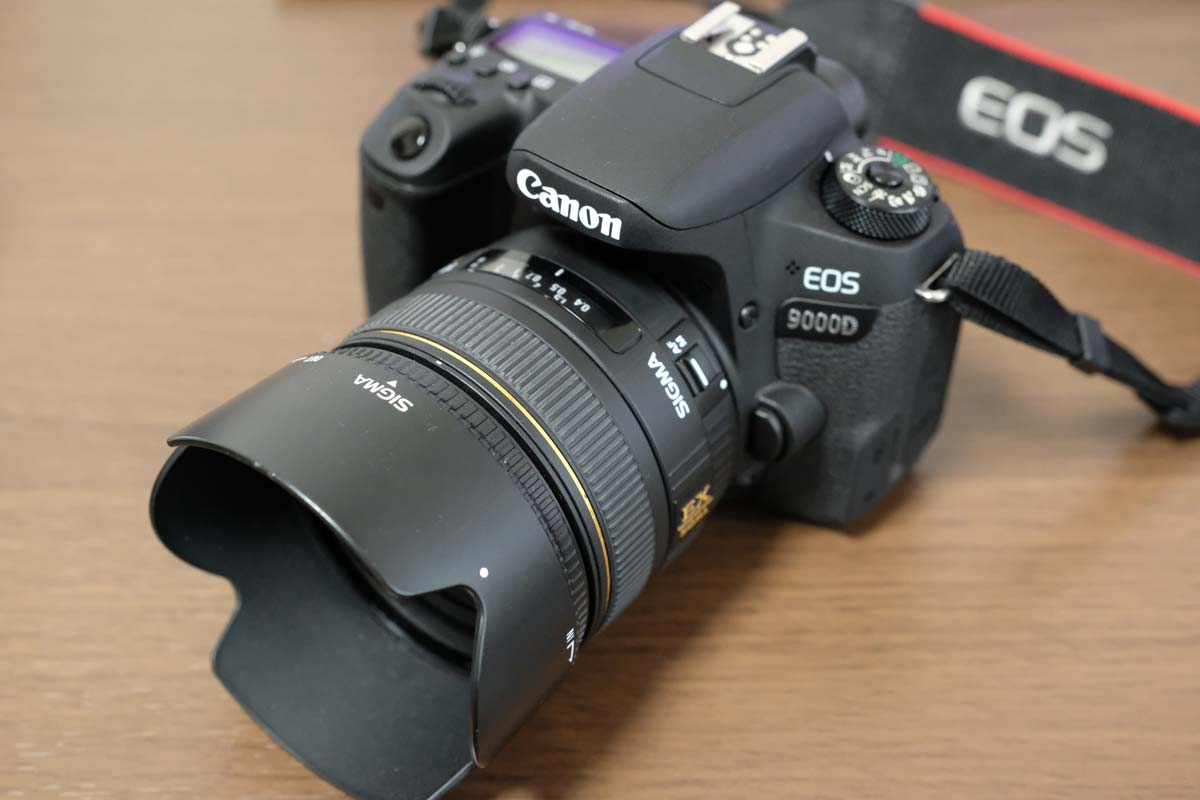 Canon EOS 9000DとSIGMA 30mm F1.4