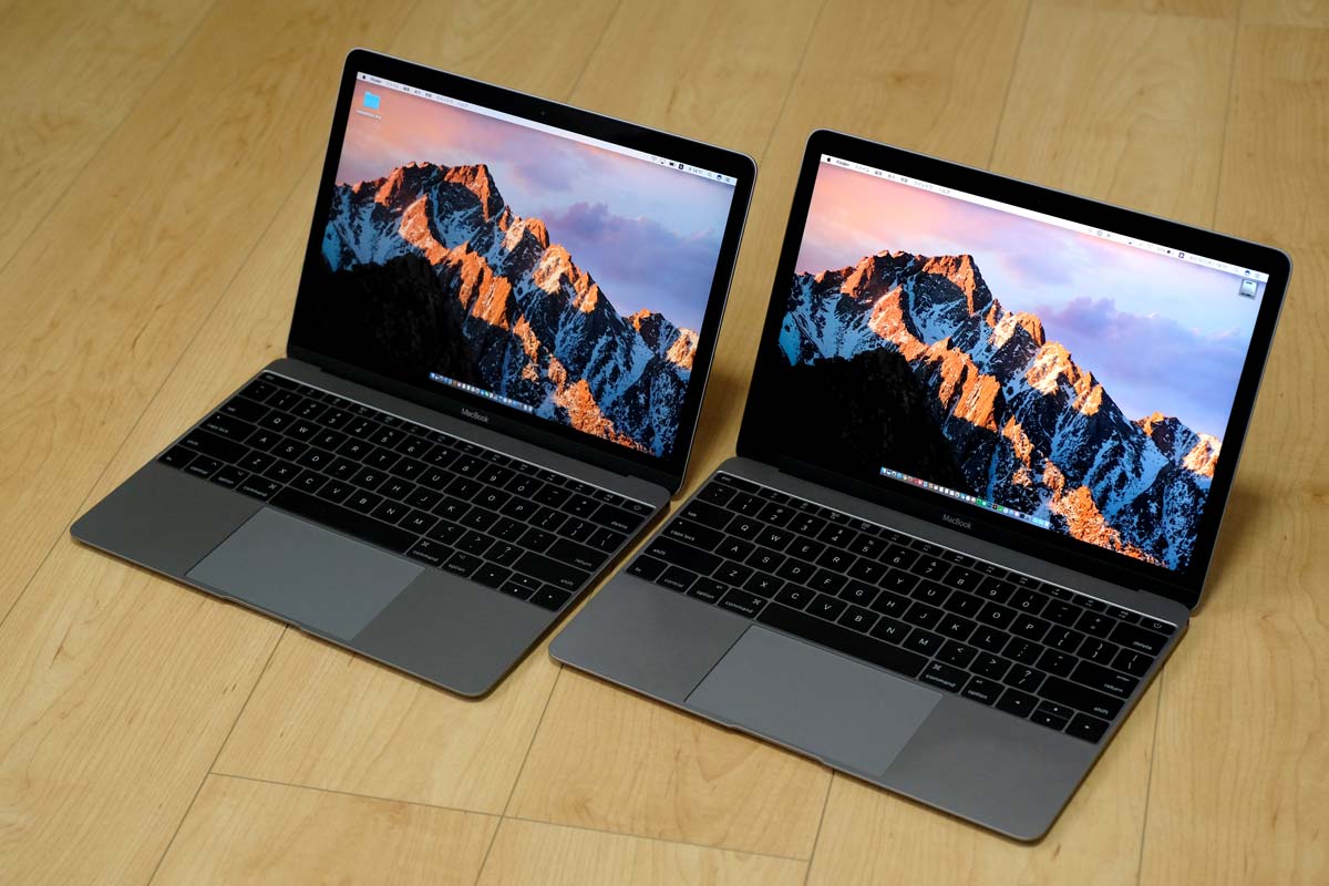MacBook 2017年モデルと2016年モデル