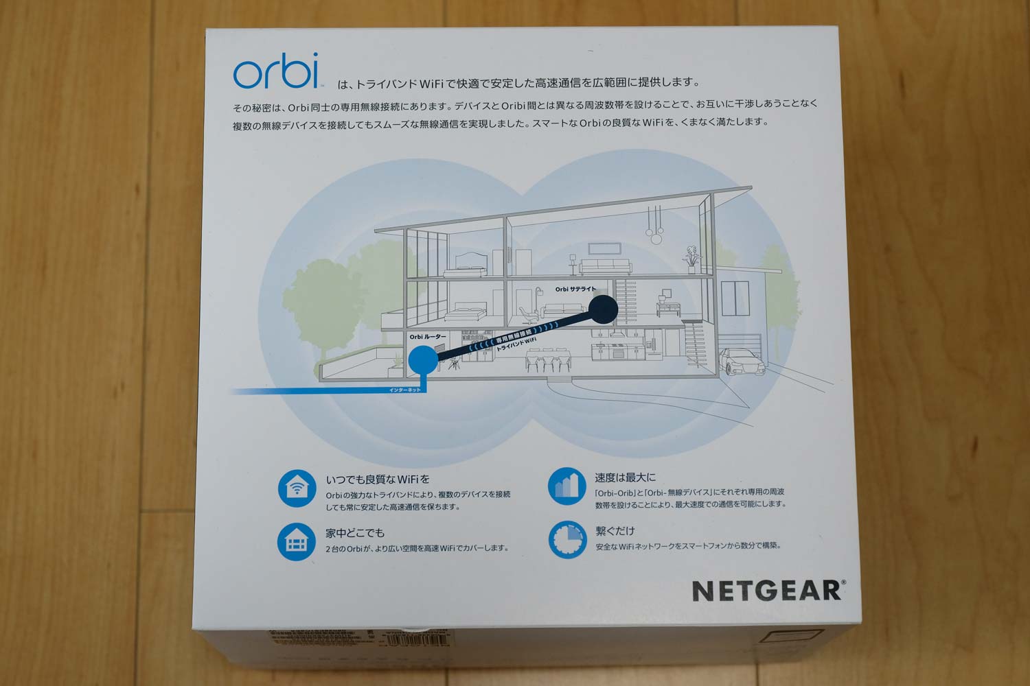 NETGEAR Orbi ネットワーク