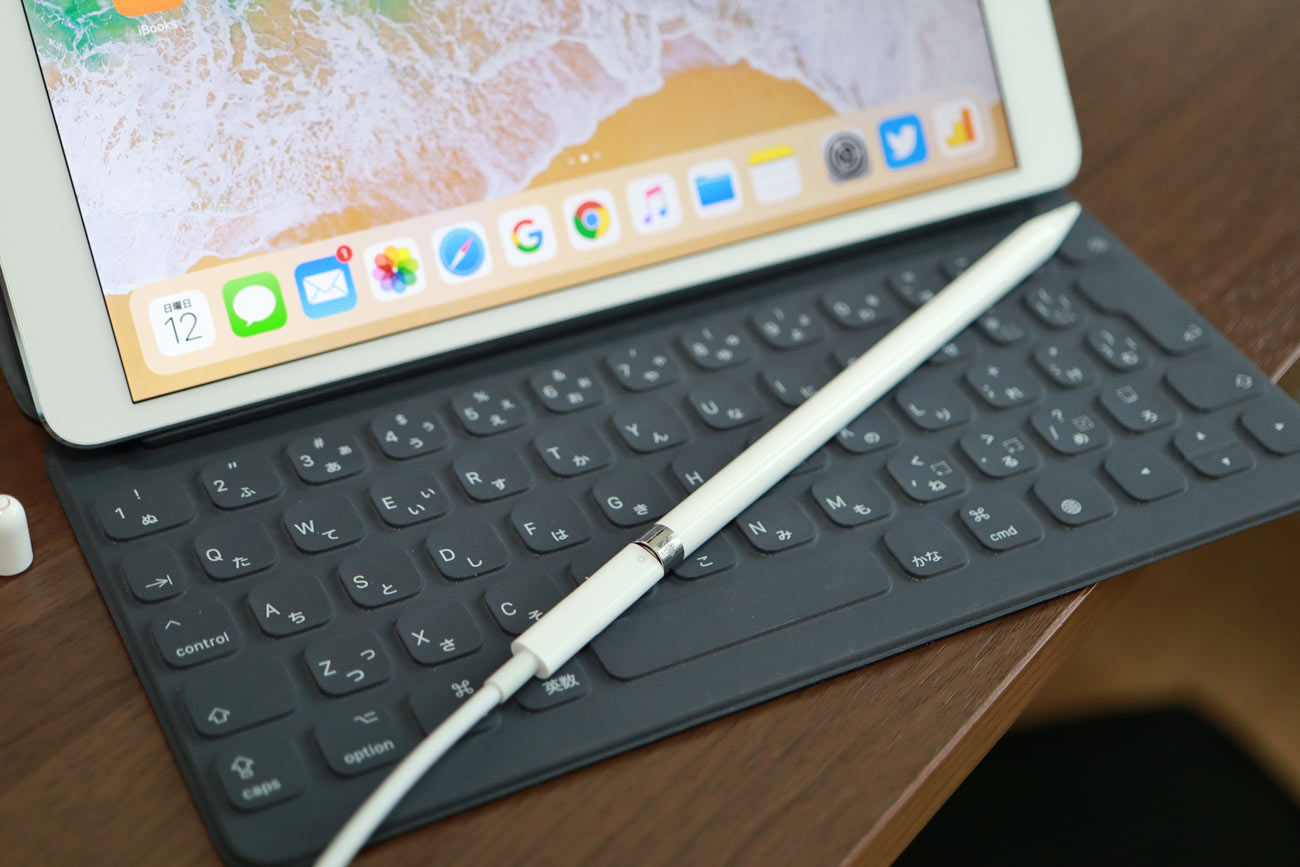 Apple Pencilをlighteningコネクタで充電する