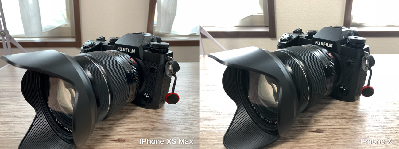 iPhone XS Max カメラ スマートHDR