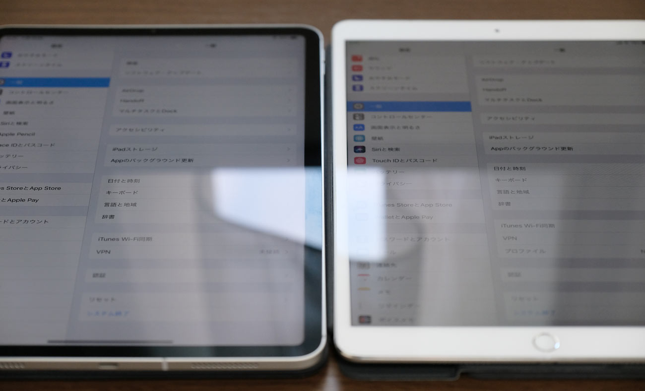 iPad Pro 11インチ・10.5インチのフルラミネーションディスプレイ