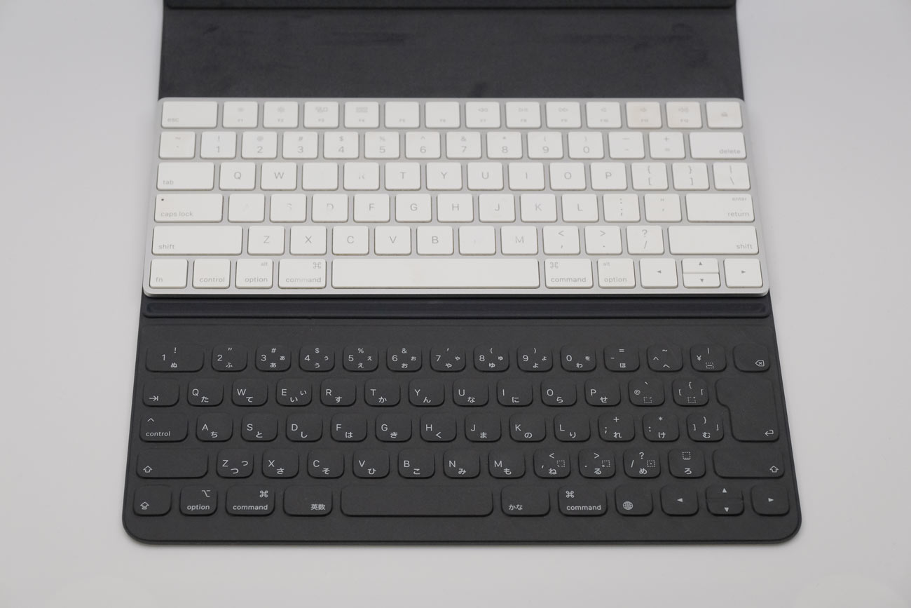 Smart Keyboard Folio 12.9インチ用とMagic Keyboard
