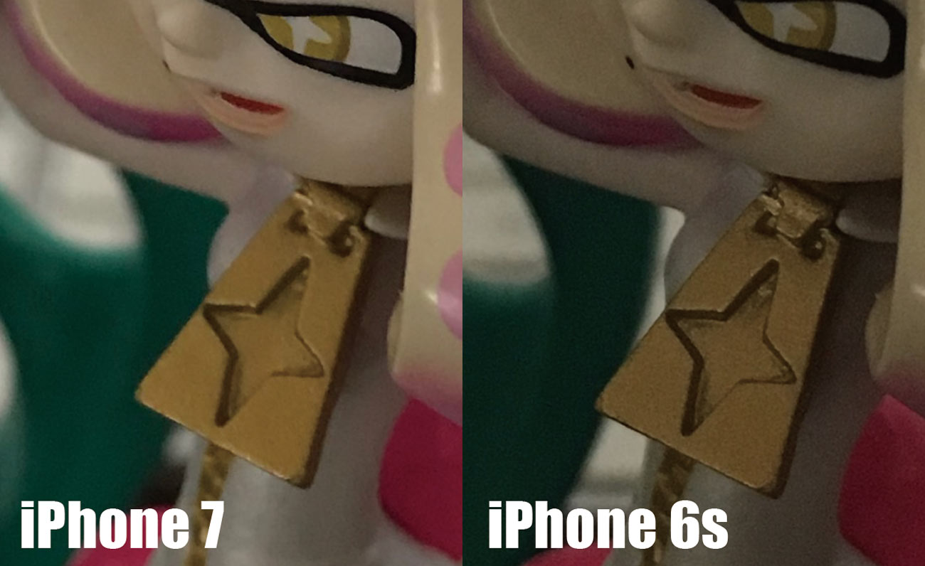 iPhone 7とiPhone 6s メインカメラ ノイズの違い