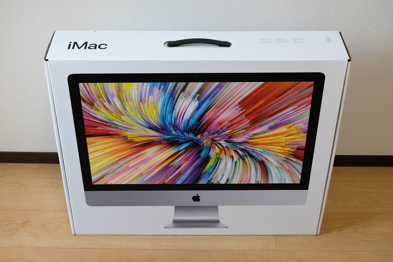 iMac 27インチ（2019）パッケージデザイン