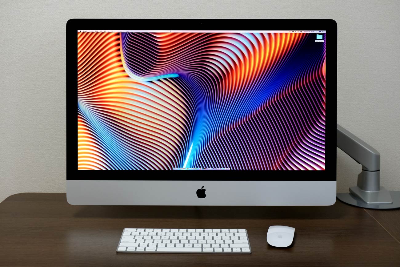 iMac 27インチモデル 外観デザイン（正面）