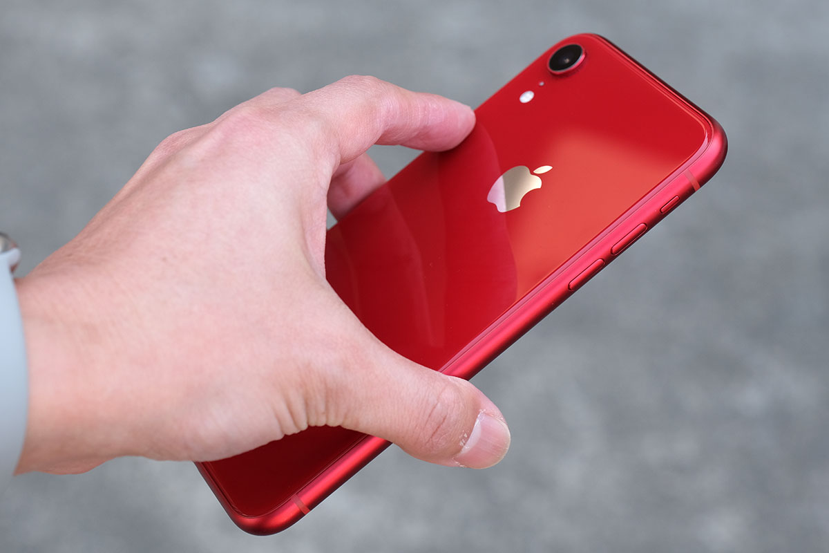 iPhone XRのProduct RED