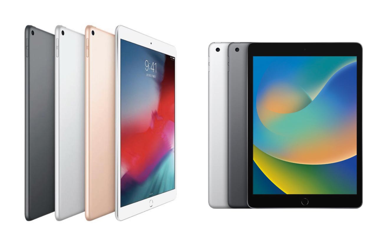 iPad Air 3とiPad（第9世代）本体カラー