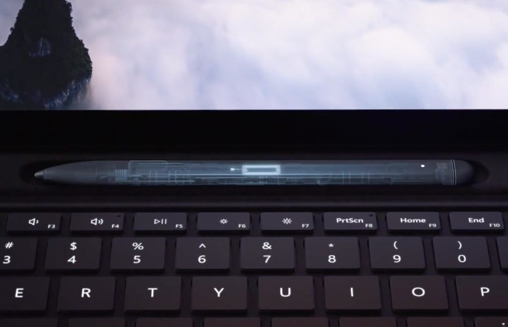 Surface Slim Penの充電方法