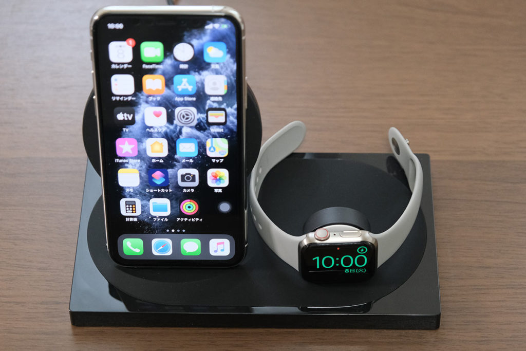 iPhoneとApple Watchを同時充電
