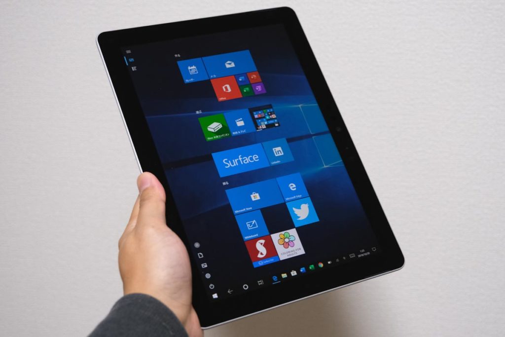 Surface タブレットモード