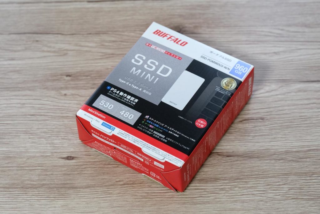 SSD-PGMU3 パッケージ