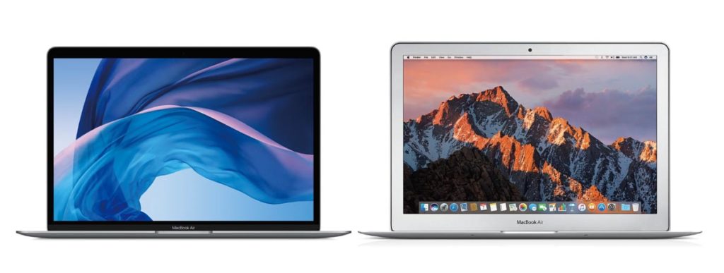 新旧MacBook Air 比較