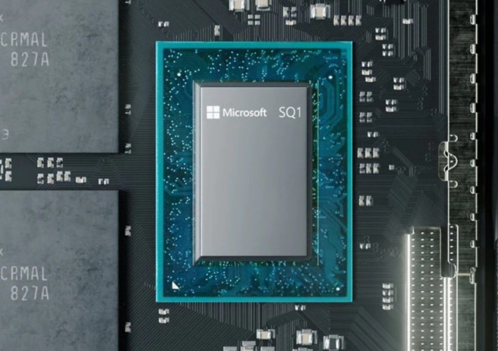 Microsoft SQ1プロセッサ