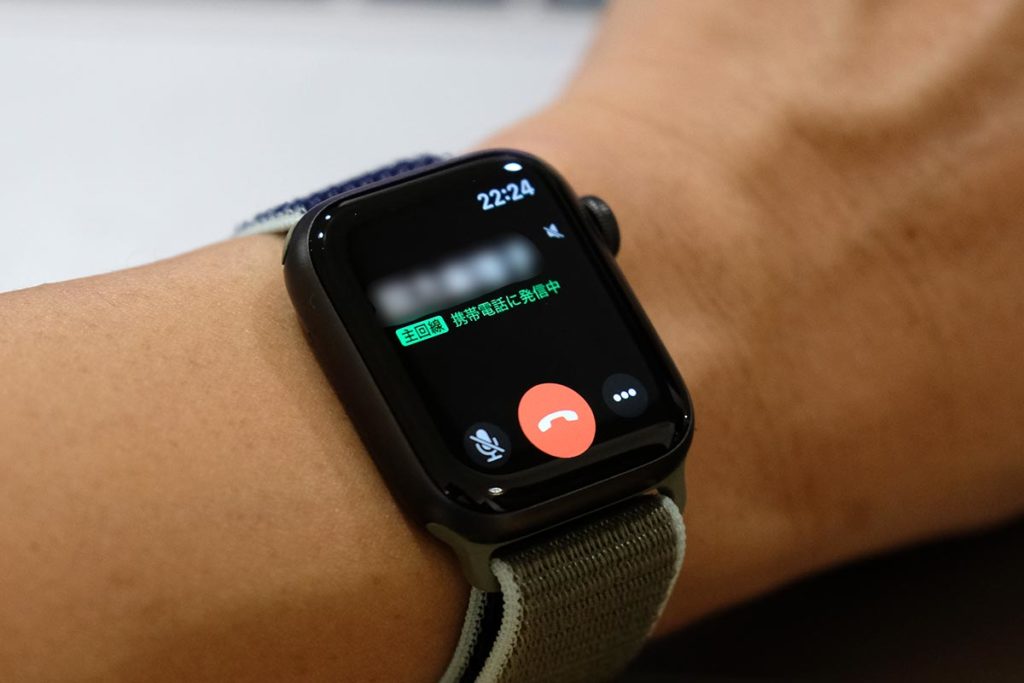 Apple Watch 5の通話機能