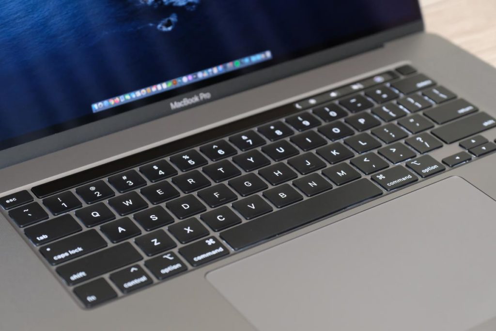MacBook Pro US配列のキーボード