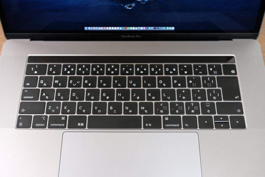 MacのJIS配列のキーボード