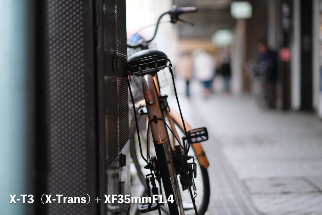 X-T3（X-Trans）自転車