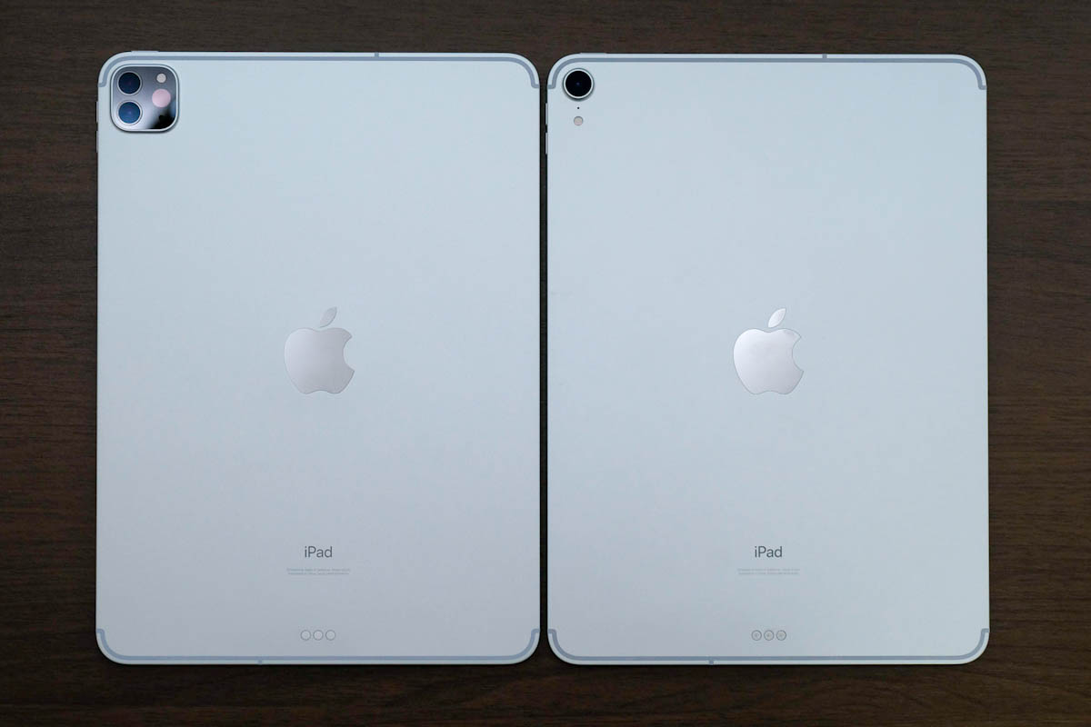 iPad Pro 11インチ 第2世代と第1世代