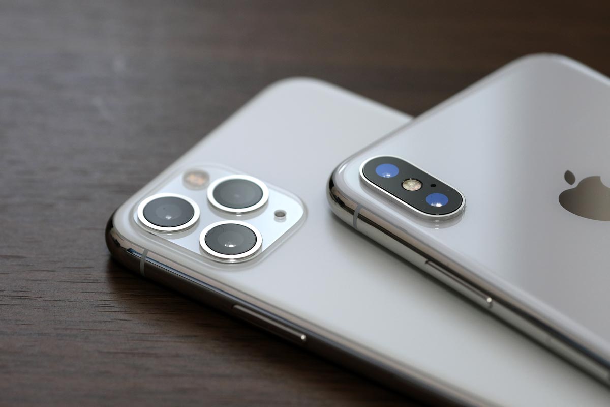 iPhone 11 ProとiPhone XS リアカメラ