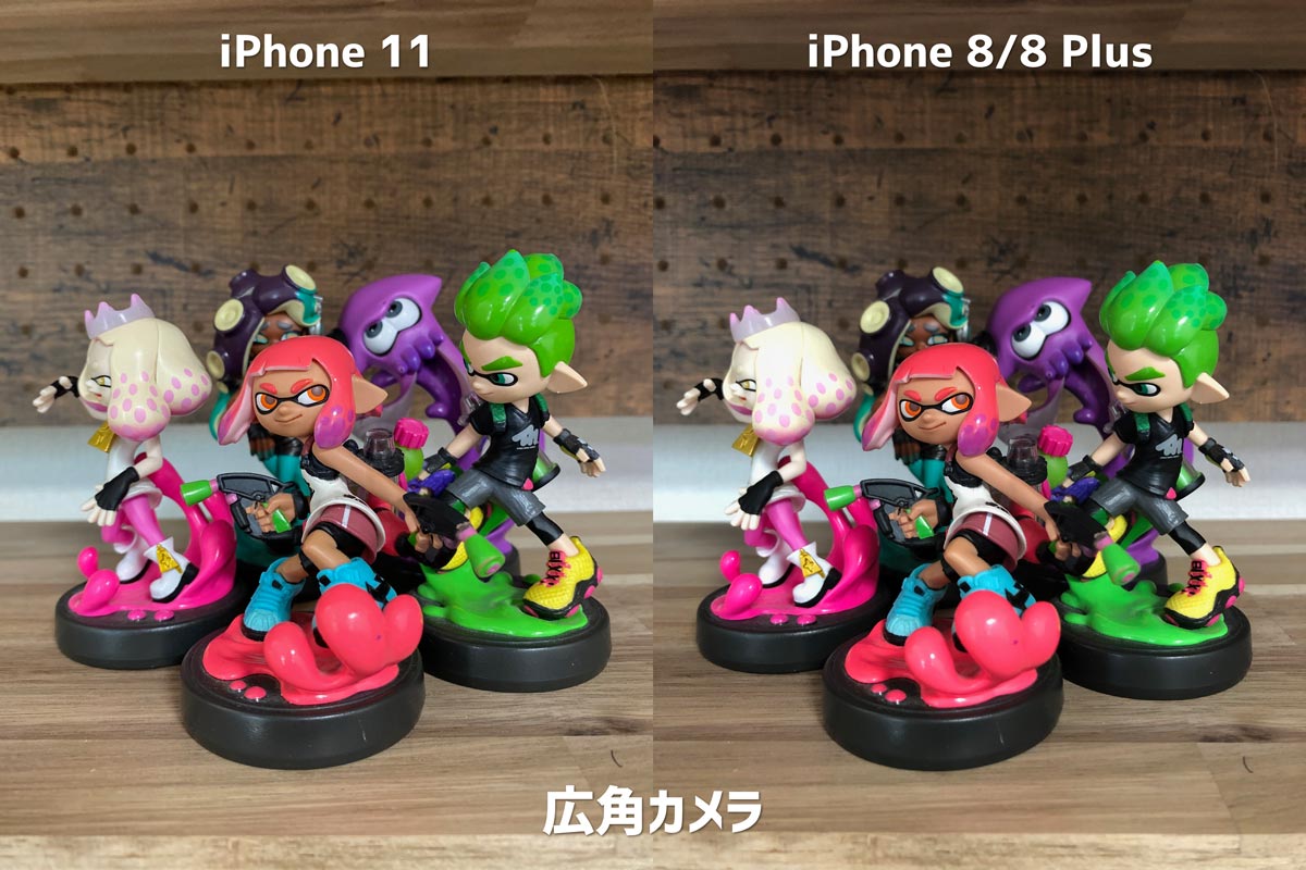 iPhone 11・8/8 Plus 広角カメラの画質比較