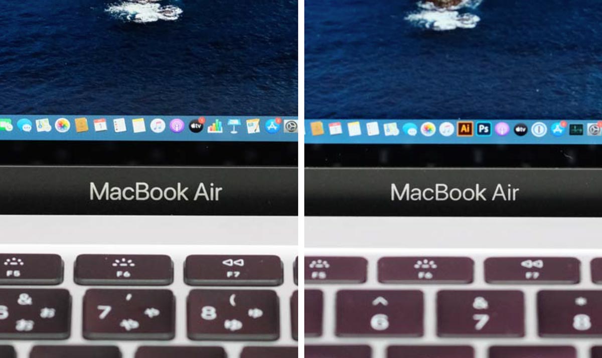 MacBook Airのロゴ書体