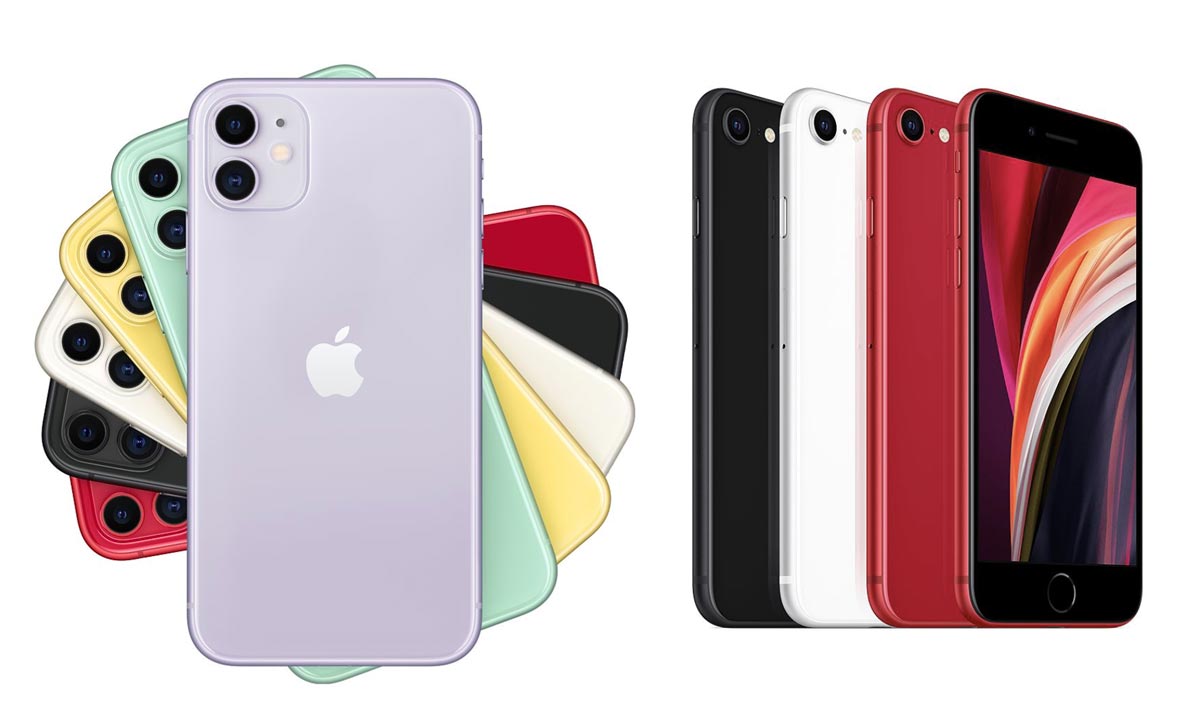 iPhone 11・SE（第2世代）本体カラー