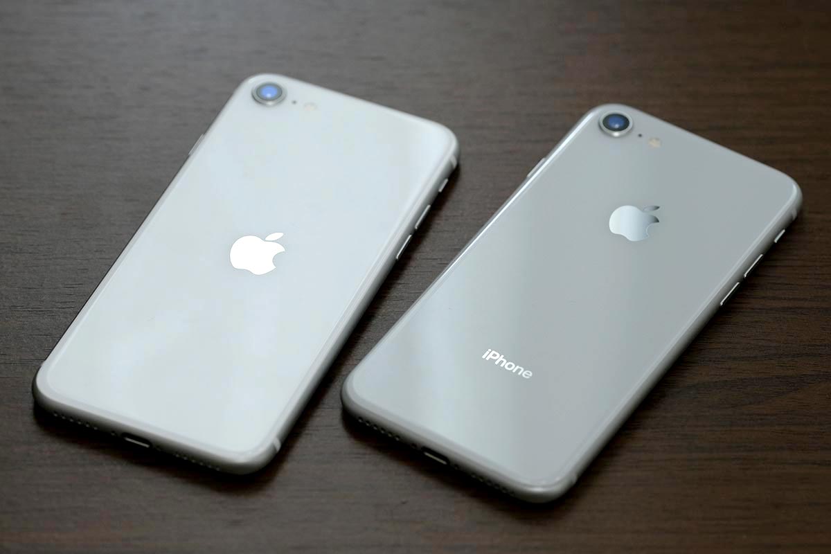 iPhone SE（第2世代）とiPhone 8