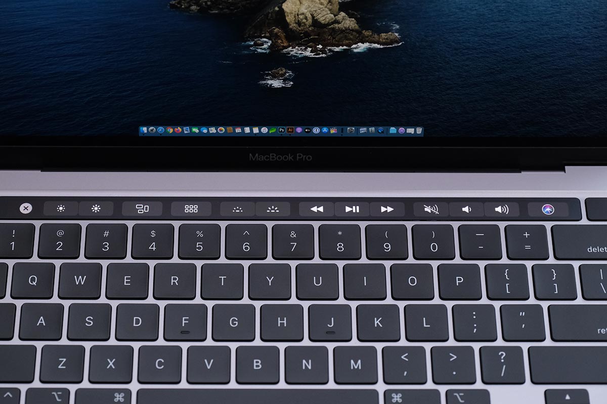 MacBook Pro 13インチ（2020）のTouch Bar