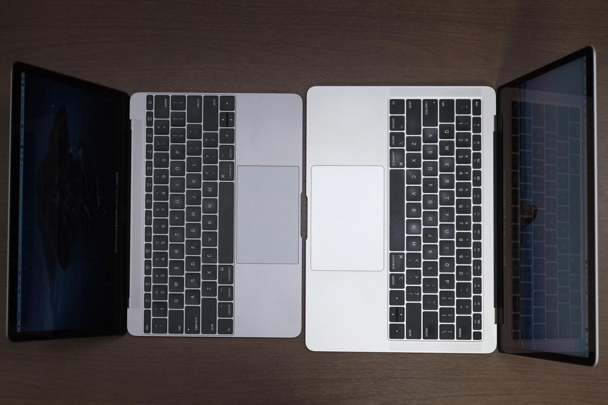 MacBookとMacBook Airの筐体サイズ