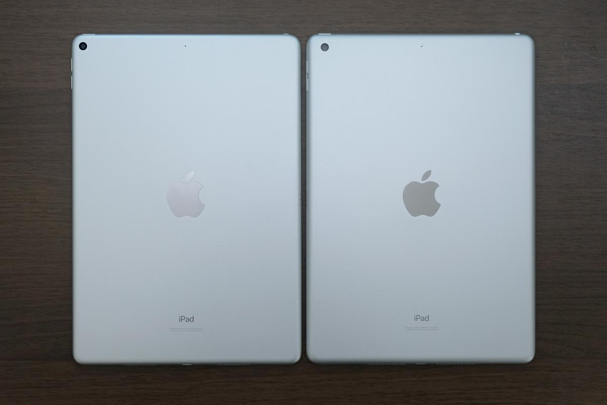 iPad Air3とiPad（第9世代）のリアパネル