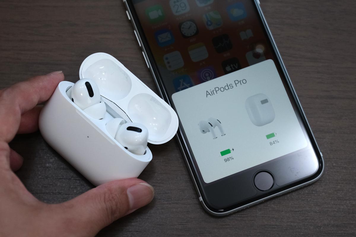 AirPods Proをペアリング