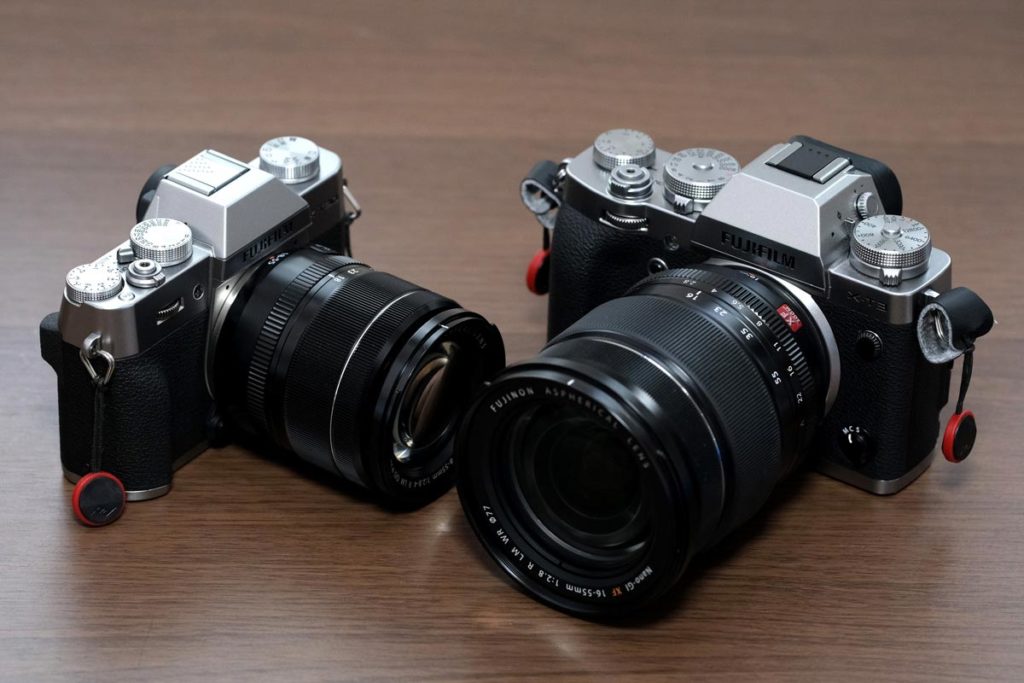 XF18-55mm・XF16-55とカメラの相性
