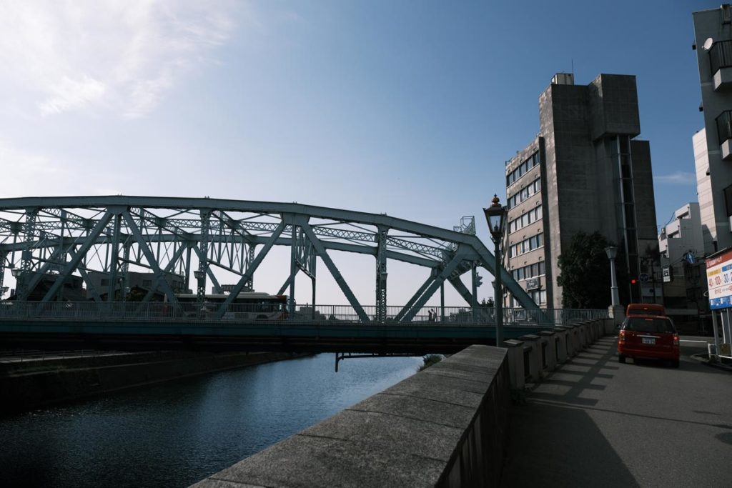 X-T4で犀川大橋を撮影