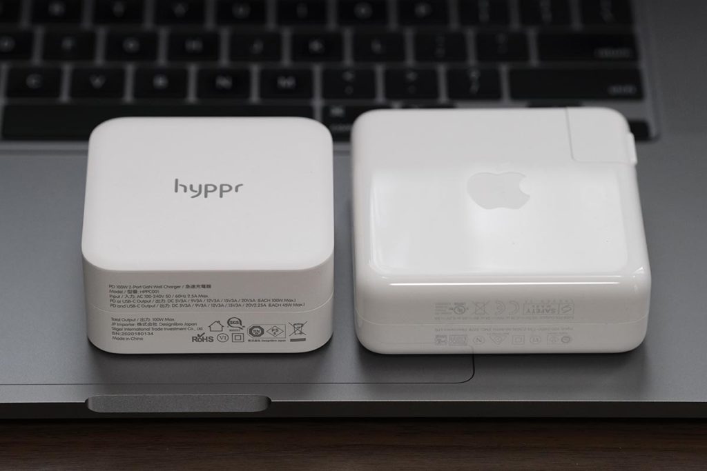 hyppr PDとApple 96W USB-C