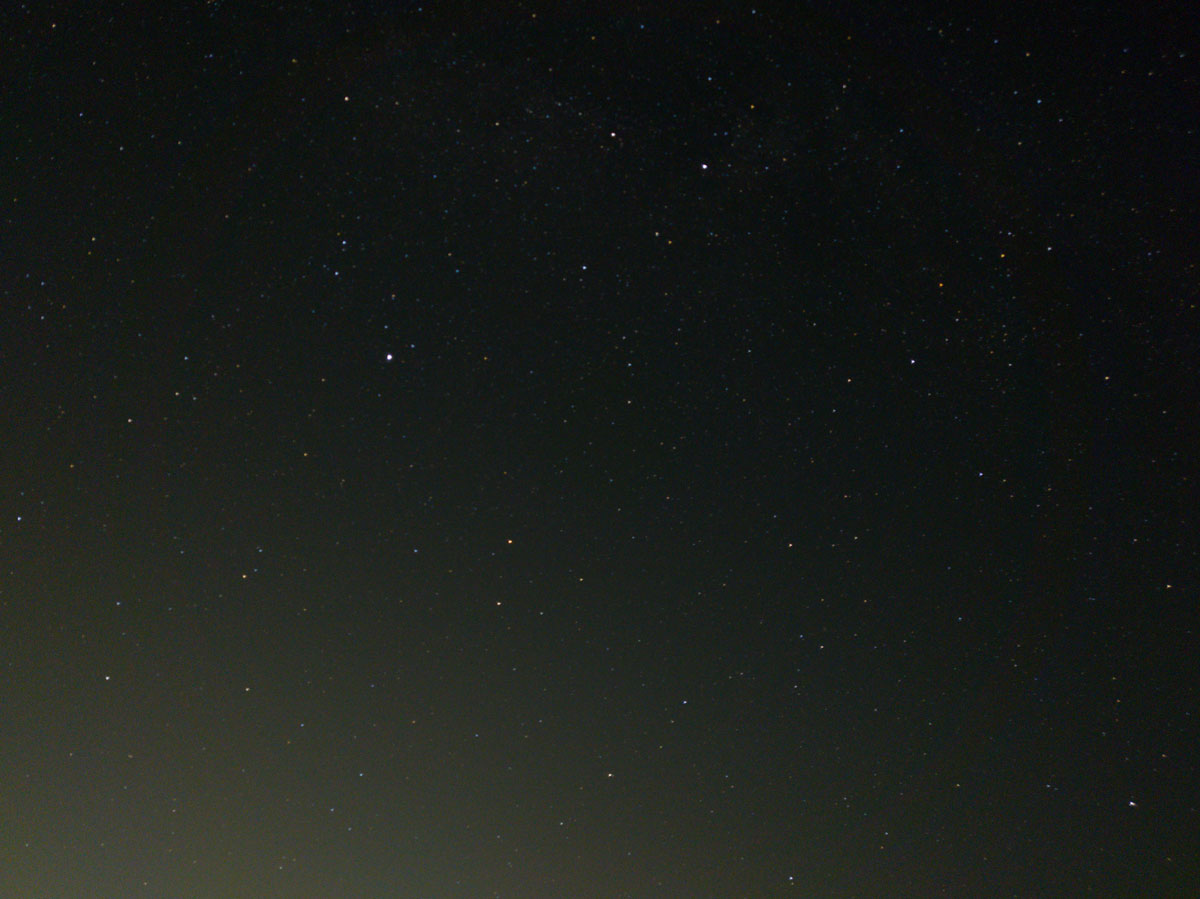 Xperia 1 IIで撮影した星空