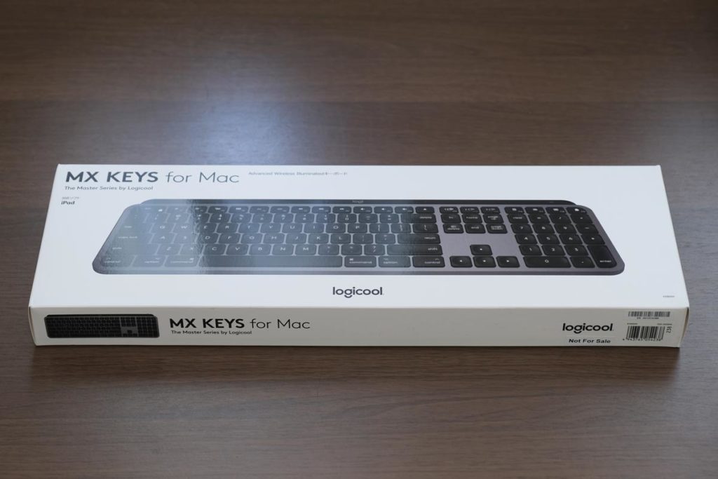 MX KEYS for Mac パッケージデザイン