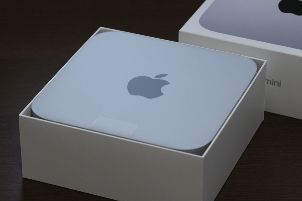 Mac miniのパッケージ