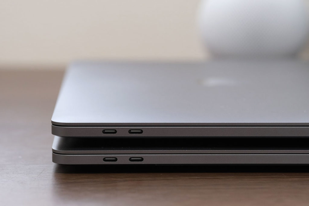 MacBook Pro 13インチ 左側のUSB-Cポート