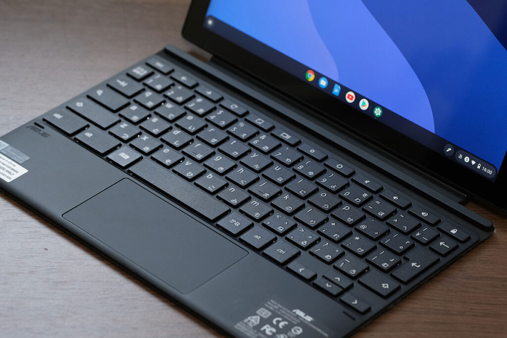 Chromebook Detachable CM3 付属のキーボード