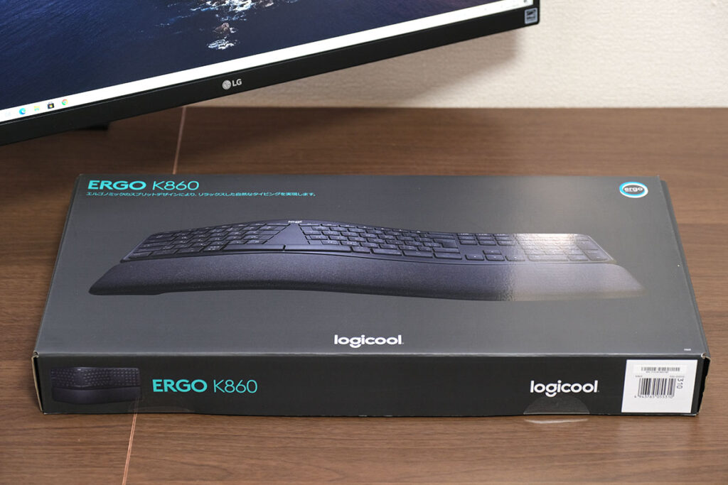Logicool ERGO K860 パッケージ