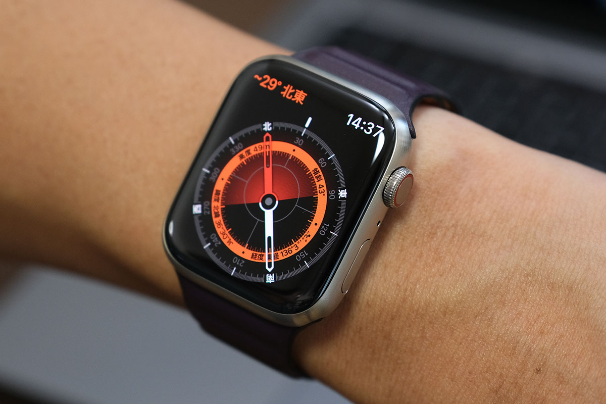 Apple Watch Edition コンパスに対応