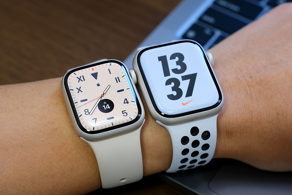 Apple Watchは画面サイズが大きい方が視認性がいい