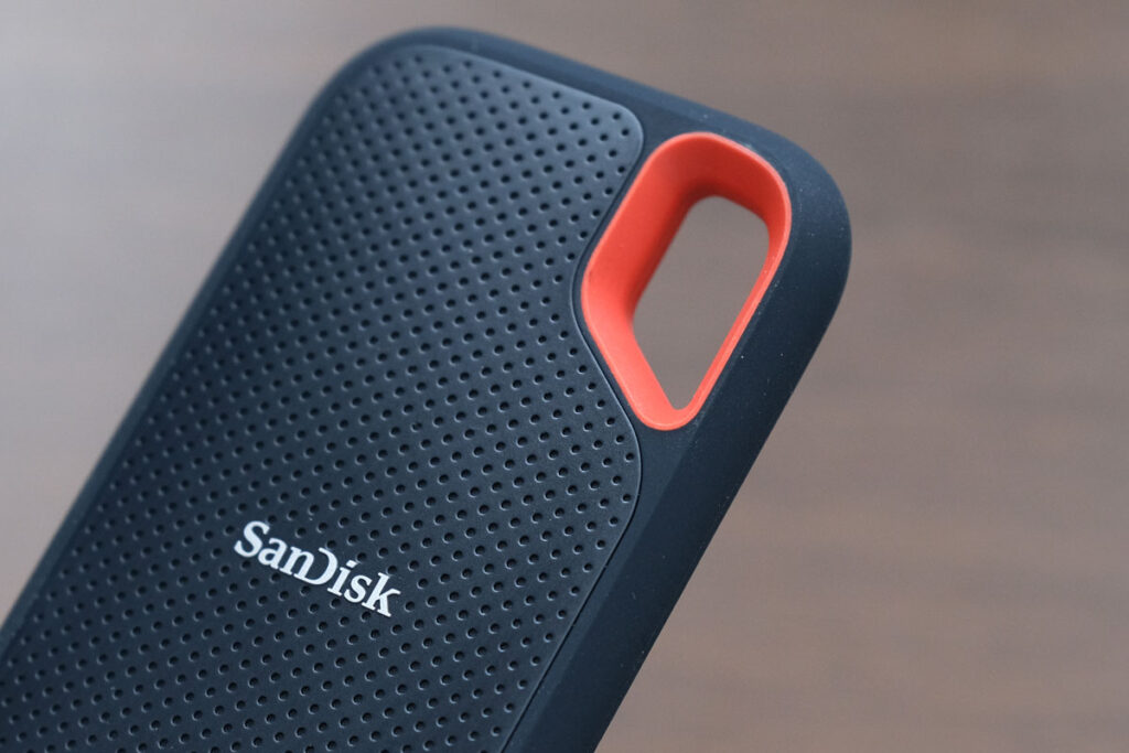 SanDisk Extreme Portable SSD E61 フック