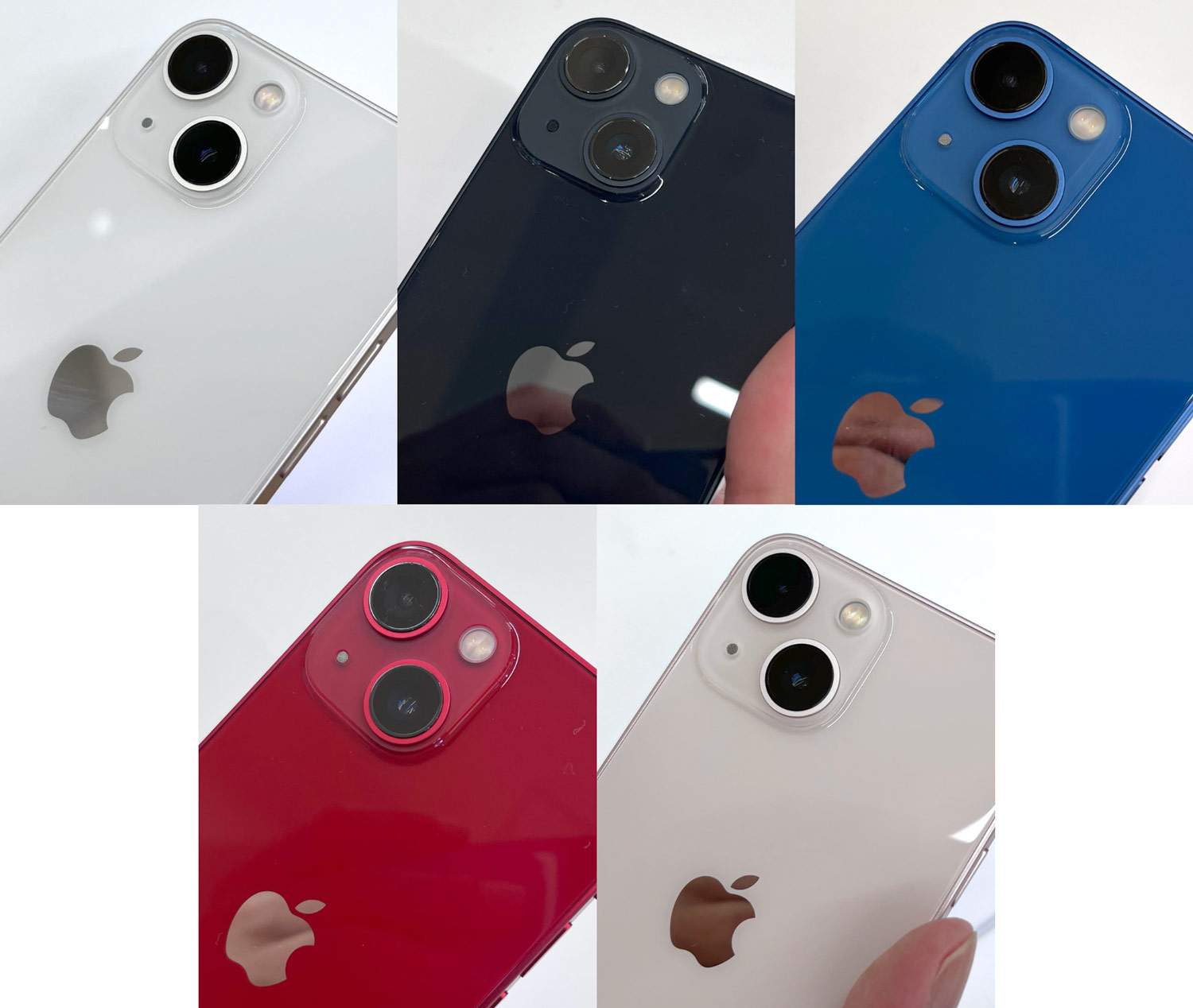 iPhone 13 本体カラー比較