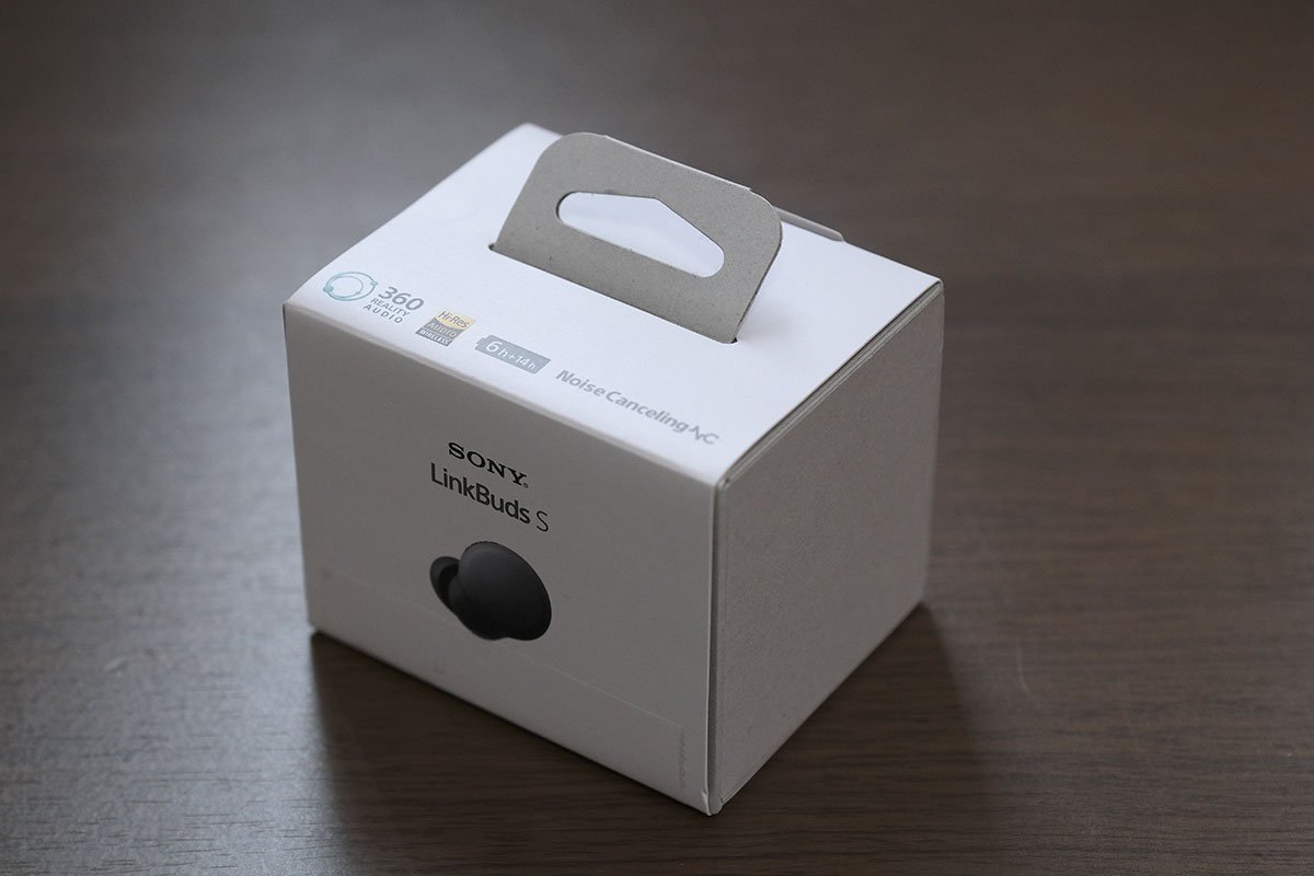 LinkBuds Sのパッケージデザイン