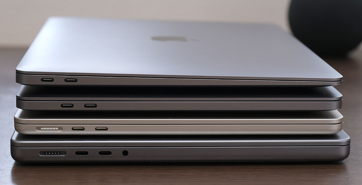MacBook 筐体左側のポート