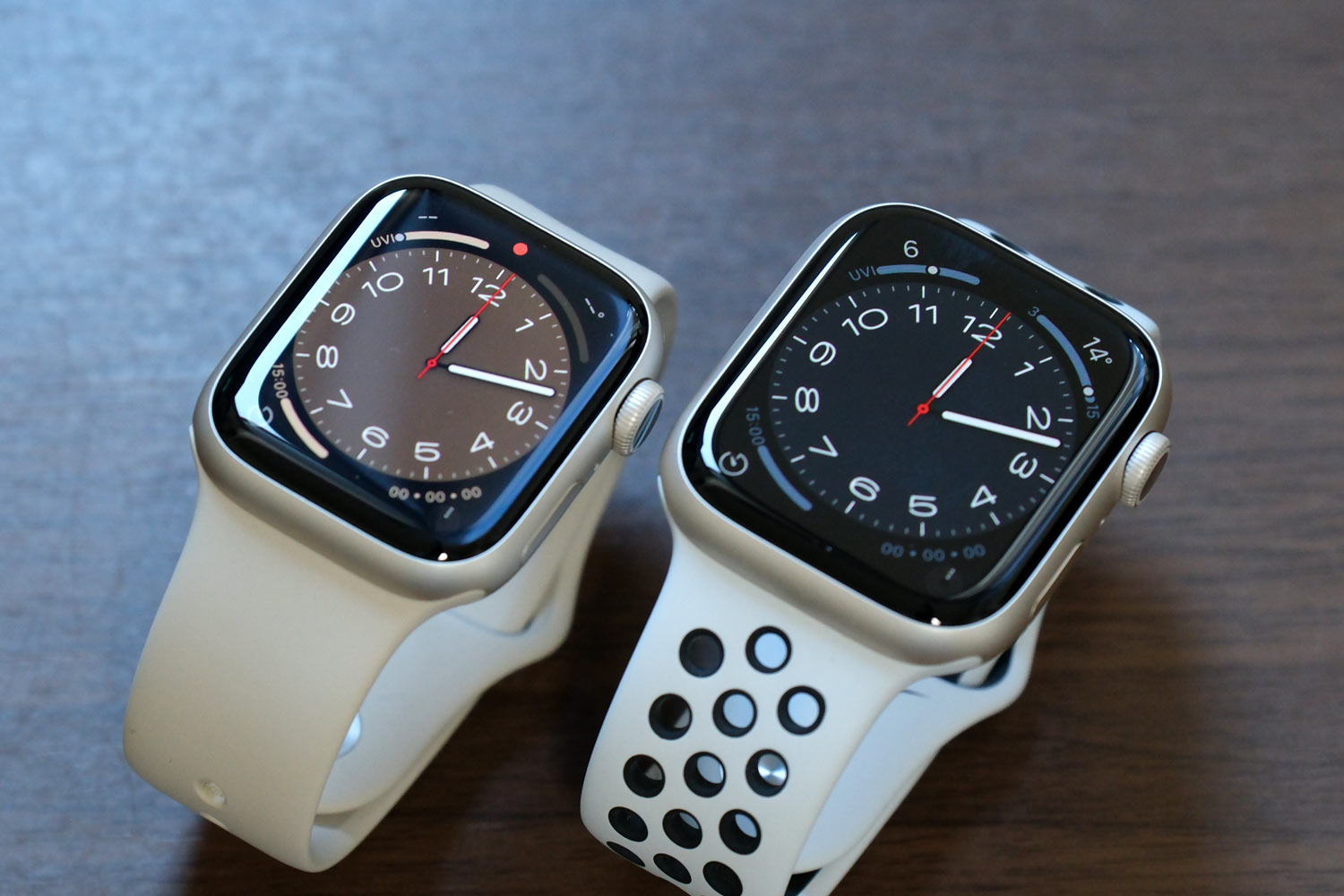 Apple Watchの画面の大きさ比較