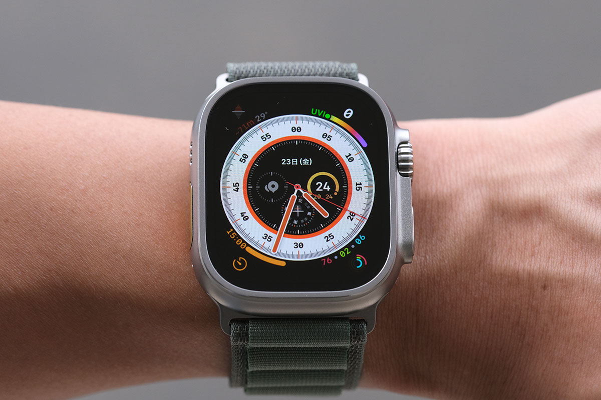 Apple Watch Ultra ウェイファインダー