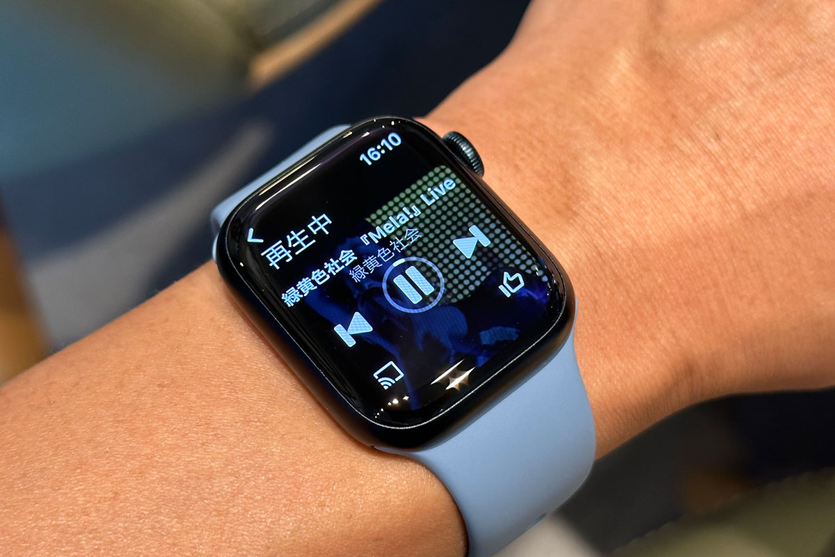 Apple Watch 8 音楽の操作